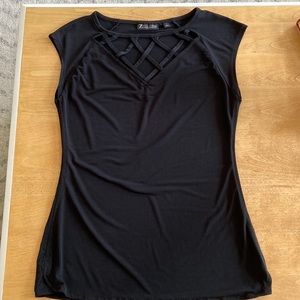 7th Avenue Black Shirt